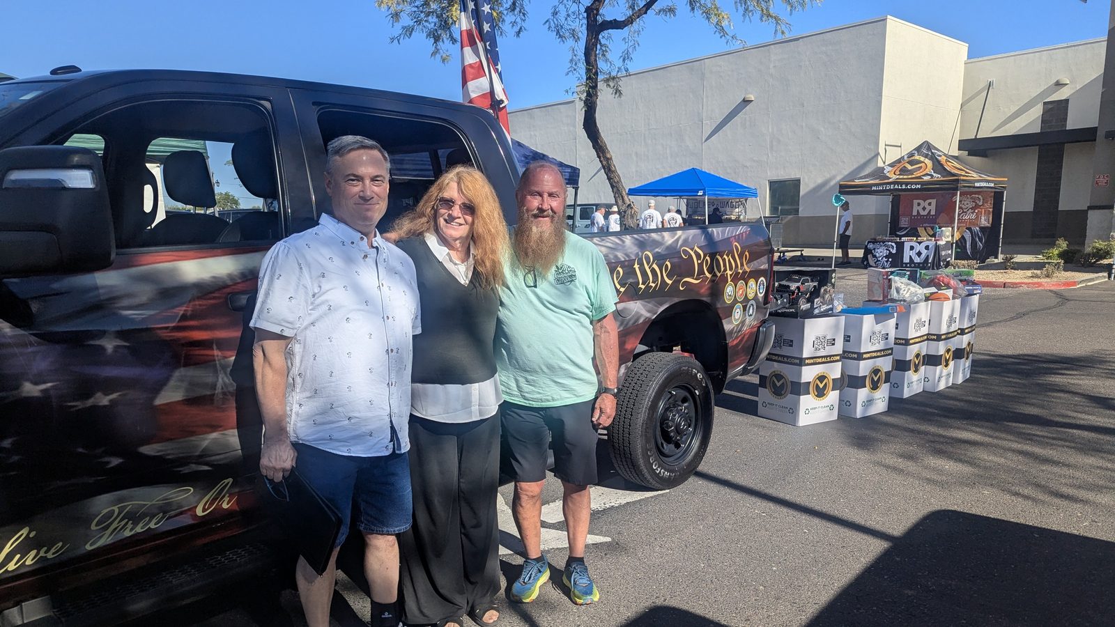 Todd Balash at El Mirage Car Show and Toy Drive December 2025